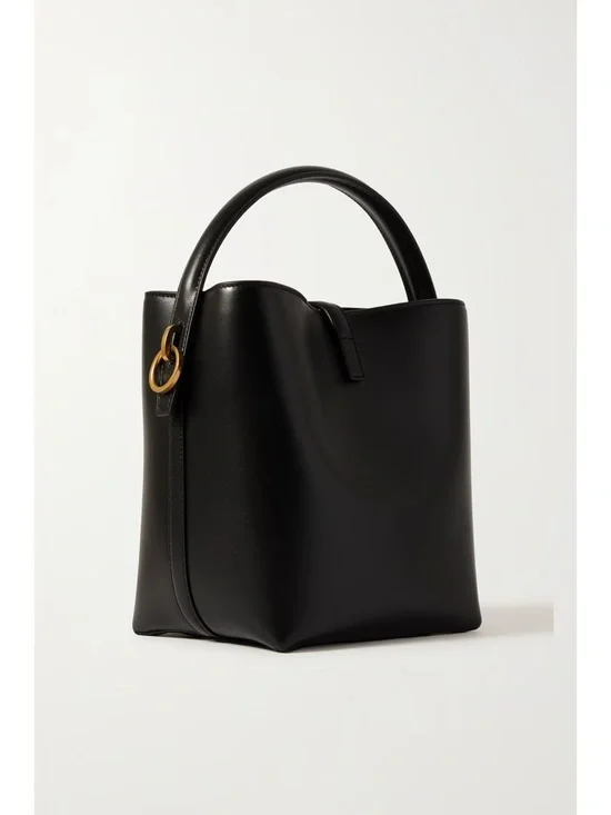 NWT YSL LE 37 SMALL IN BLACK - BUCKET TOTE - Picture 3 of 4